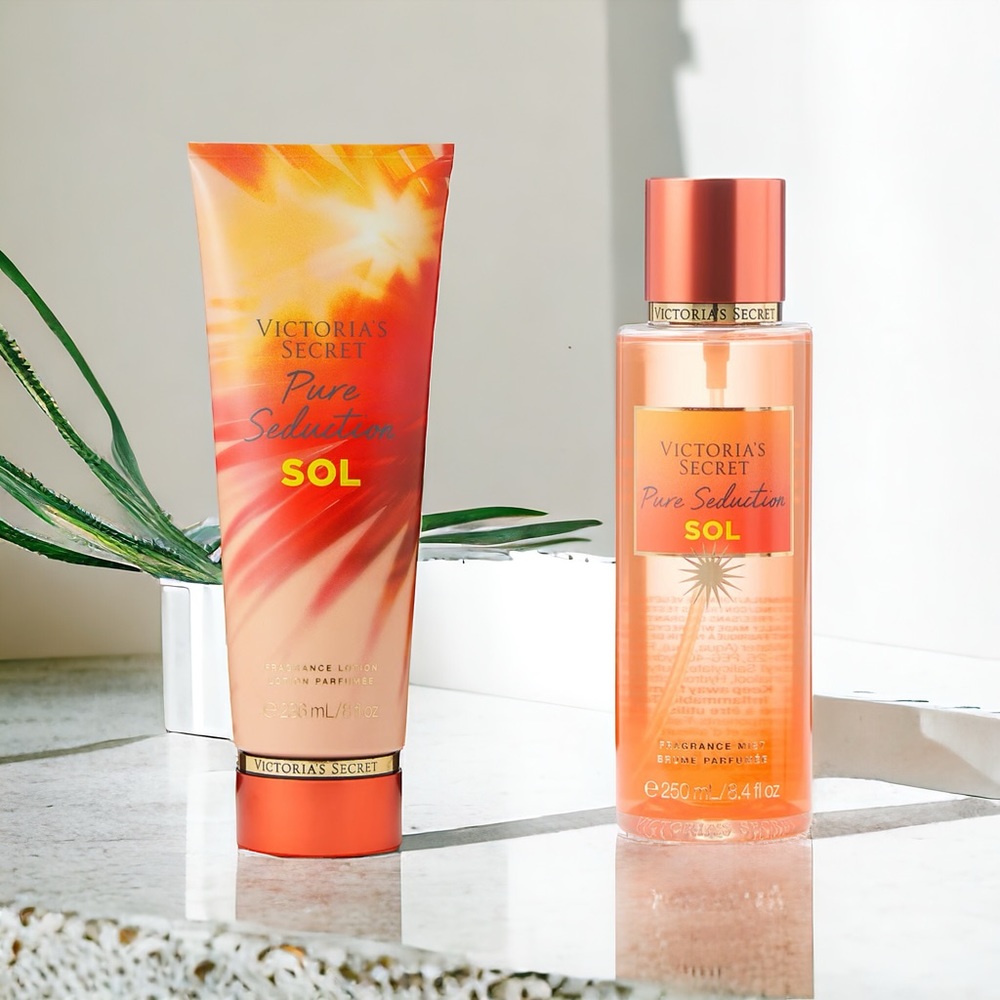 Victoria’s Secret Pure Seduction Sol Lotion Gift Set Nwt